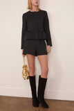 Tanya Taylor Kinsley Short in Black
