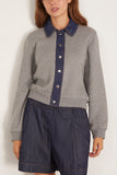 Tanya Taylor Rita Jacket in Heather Grey