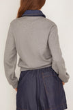 Tanya Taylor Rita Jacket in Heather Grey