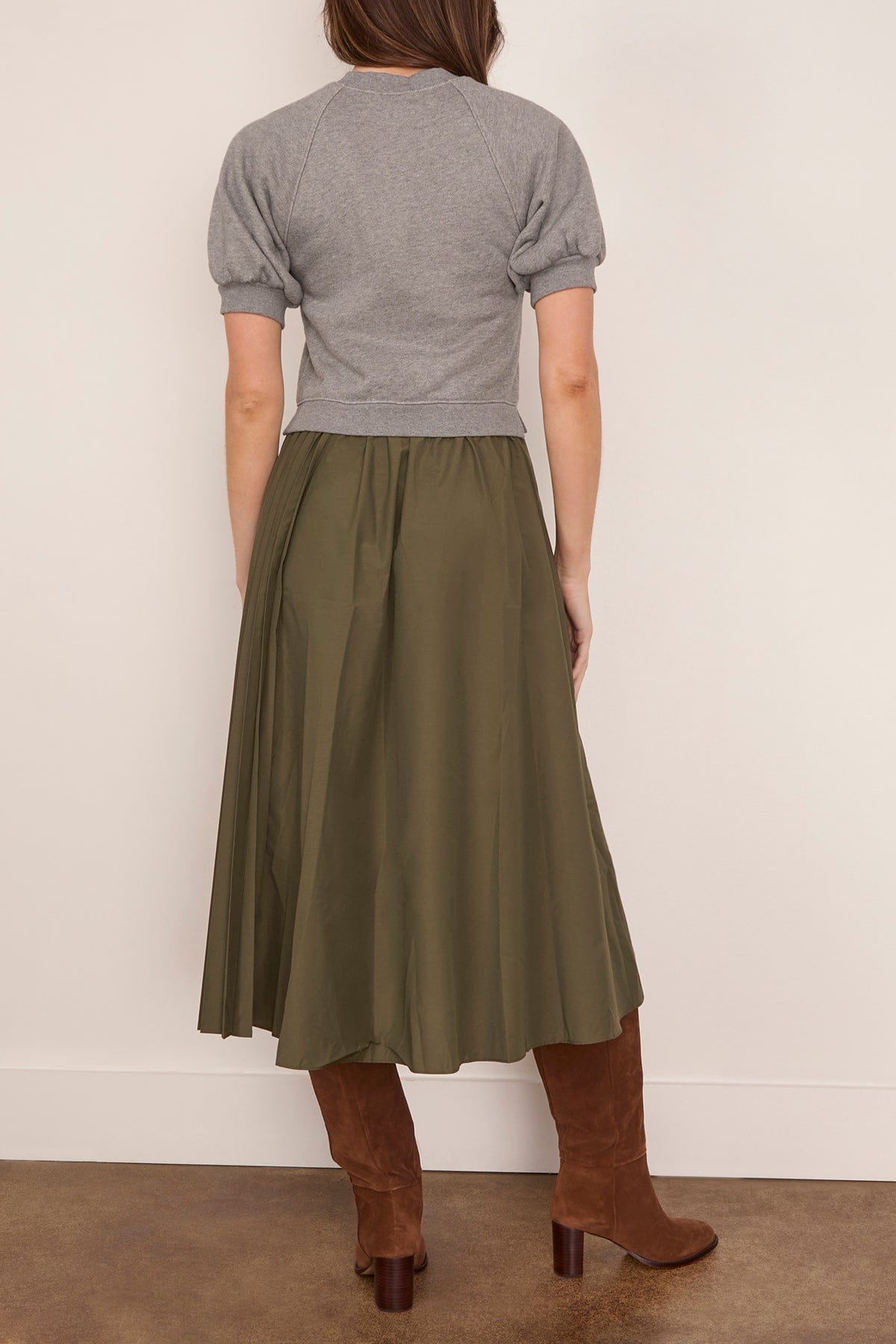 Tanya Taylor Shayna Dress in Heather Gray