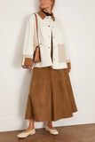 Tanya Taylor Troy Jacket in Chalk