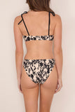 Tanya Taylor Valencia Bikini Bottom in Black Multi