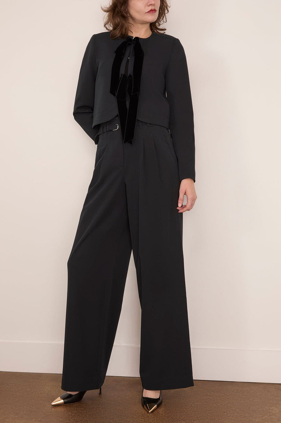 Tanya Taylor Viola Jacket in Black