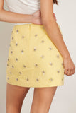 Tanya Taylor Skirts Ari Skirt in Lemon Meringue Tanya Taylor Ari Skirt in Lemon Meringue