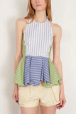 Tanya Taylor Tops Celeste Top in White Multi Mix Celeste Top in White Multi Mix