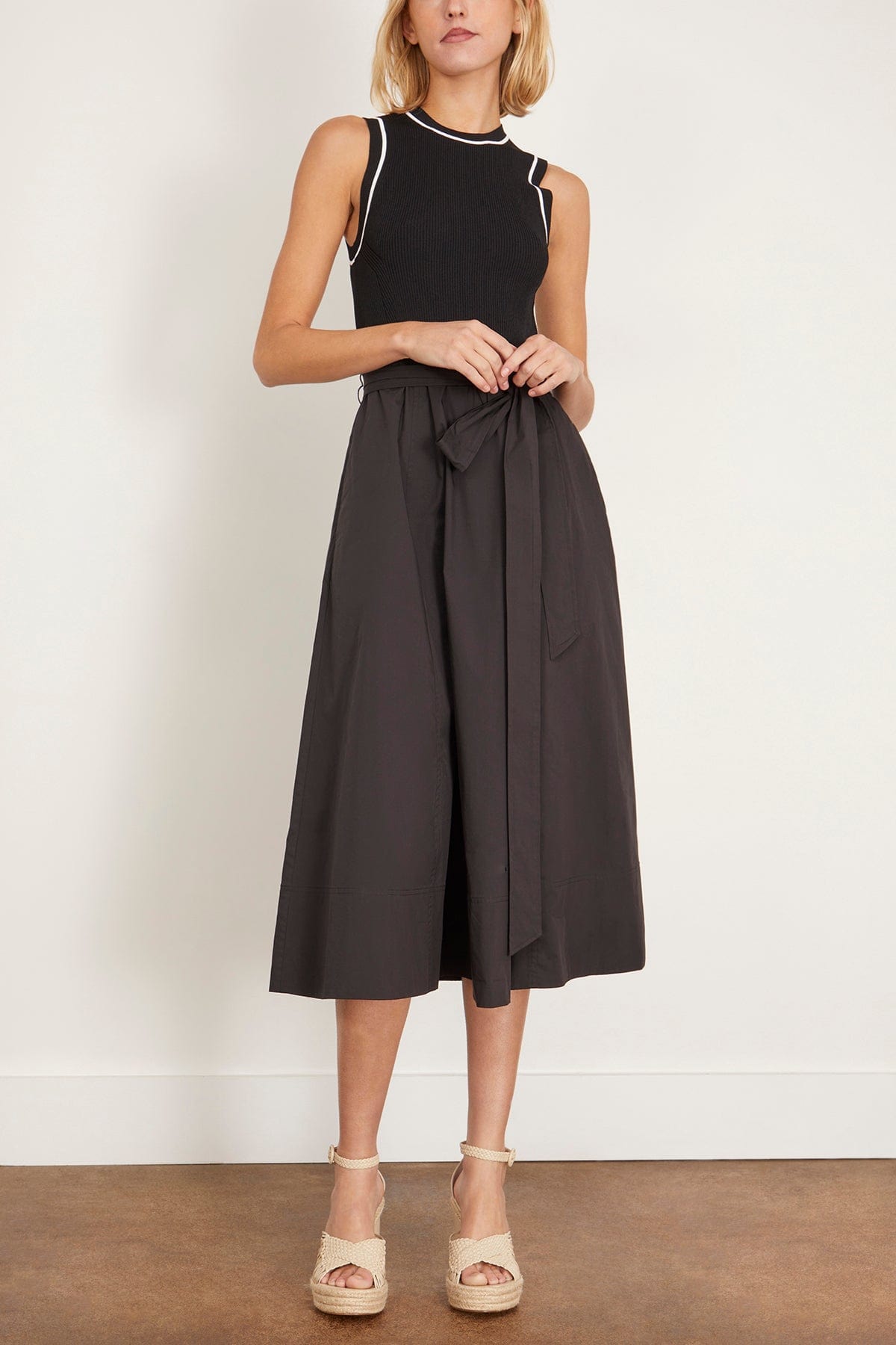 Tanya Taylor Casual Dresses Devon Dress in Black Tanya Taylor Devon Dress in Black