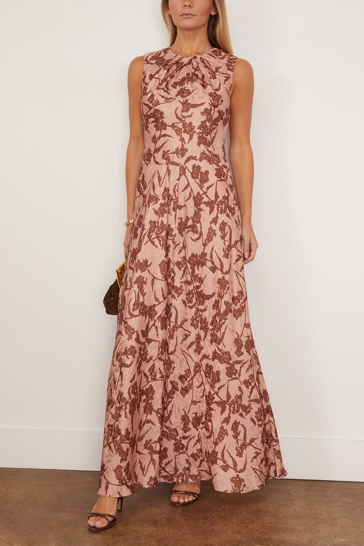 Tanya Taylor Emily Dress in Sugarcane Multi