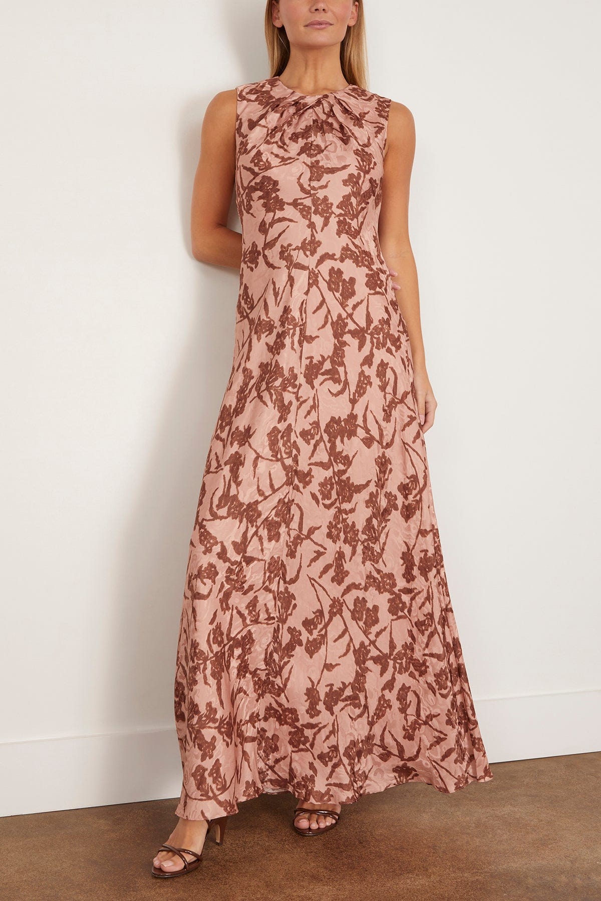 Tanya Taylor Emily Dress in Sugarcane Multi