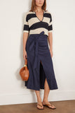 Tanya Taylor Skirts Hudson Skirt in Maritime Blue Tanya Taylor Hudson Skirt in Maritime Blue