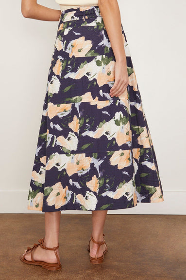 Tanya Taylor Skirts Hudson Skirt in Midnight/Powder Blue Multi Tanya Taylor Hudson Skirt in Midnight/Powder Blue Multi