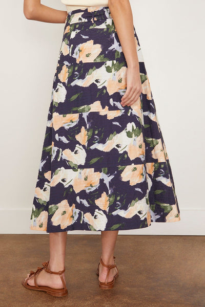 Tanya Taylor Skirts Hudson Skirt in Midnight/Powder Blue Multi Tanya Taylor Hudson Skirt in Midnight/Powder Blue Multi