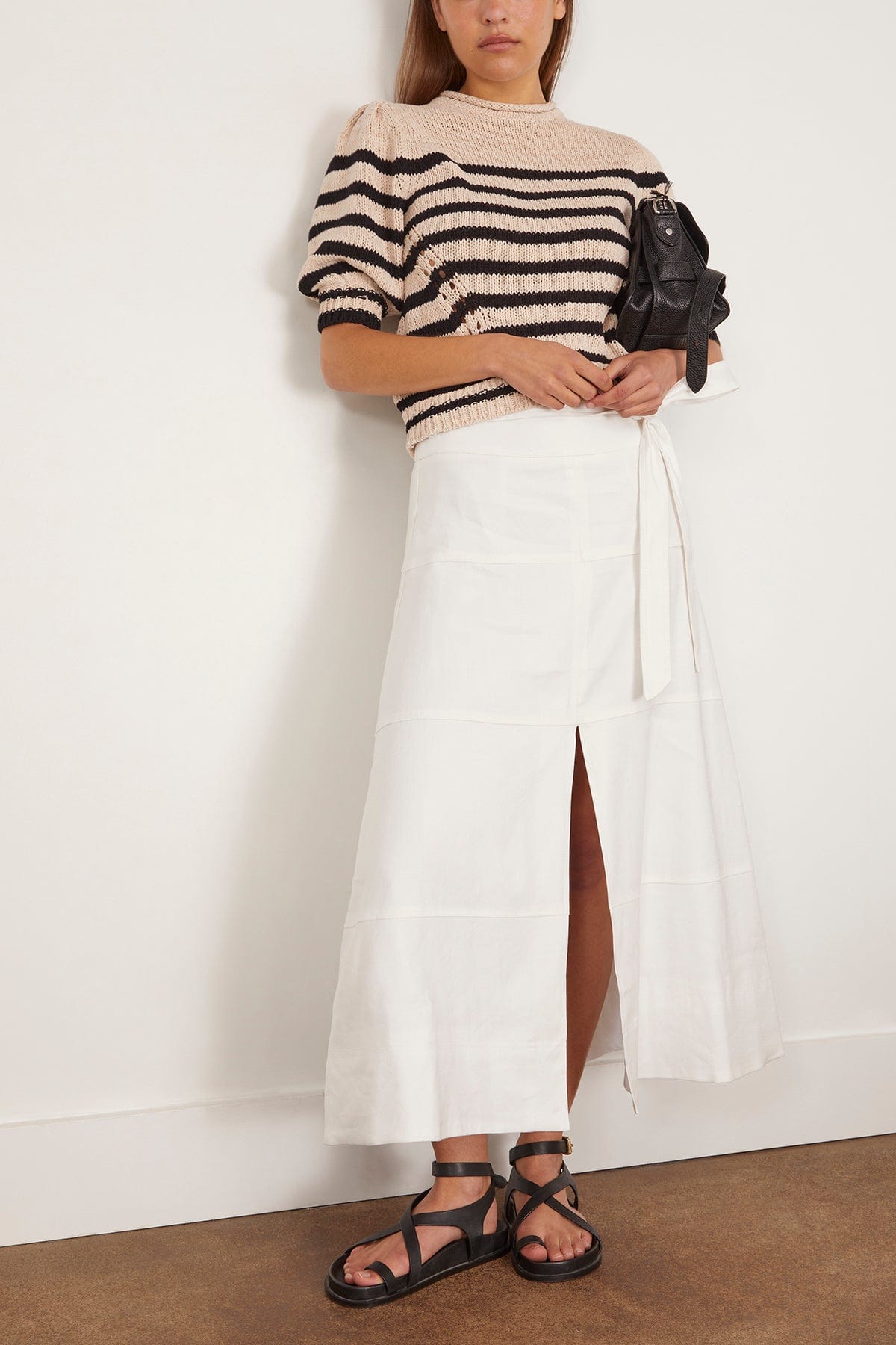 Tanya Taylor Skirts Hudson Skirt in White Tanya Taylor Hudson Skirt in White