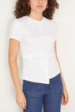 Tanya Taylor Kelsey Top in Optic White