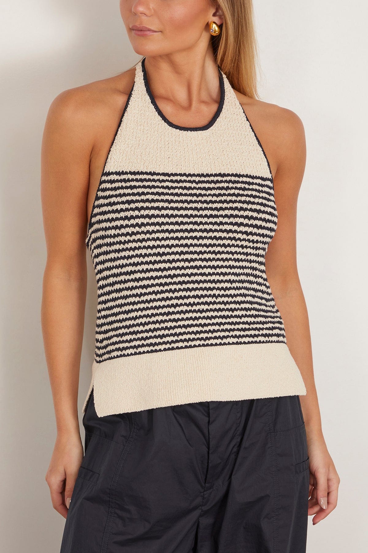 Tanya Taylor Tops Miller Top in Maritime Blue Multi Tanya Taylor Miller Top in Maritime Blue Multi
