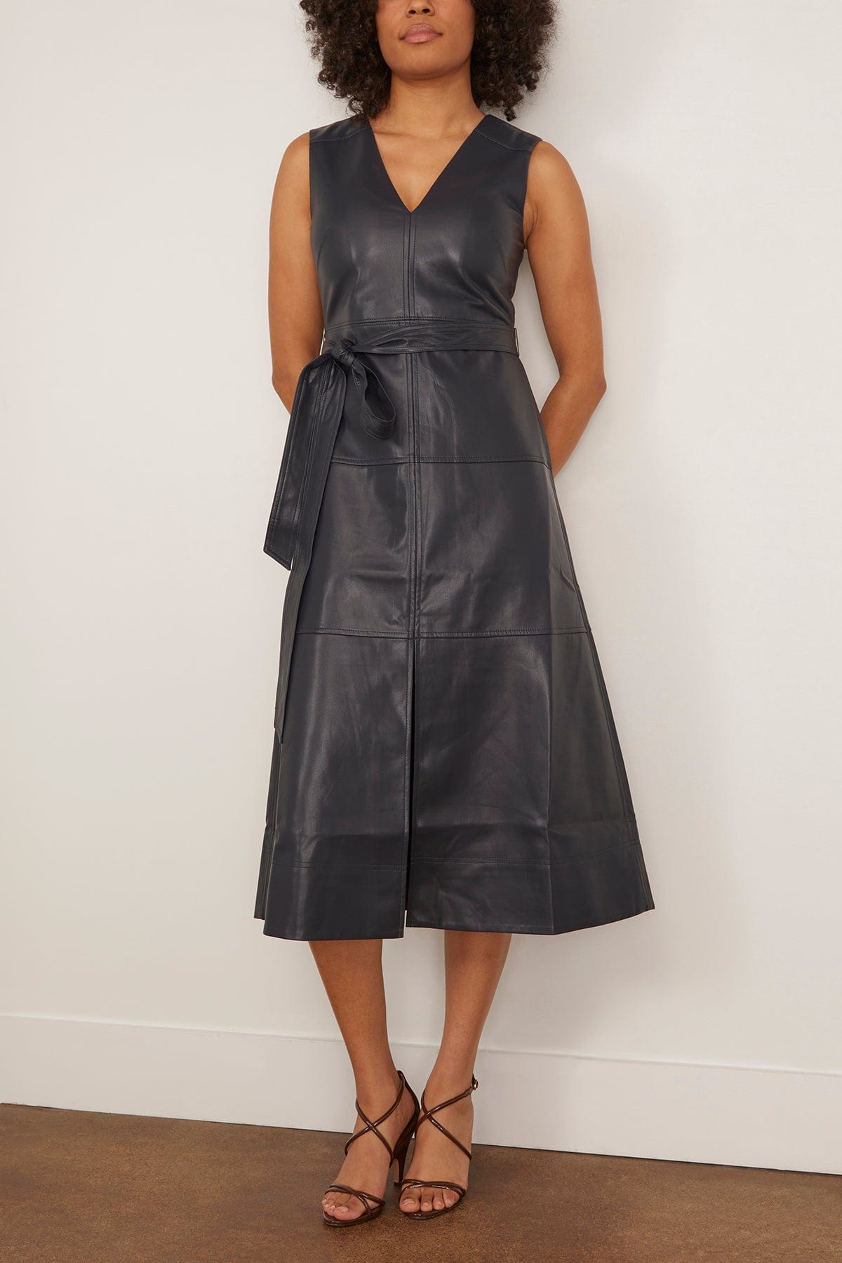 Tanya Taylor Reinella Dress in Anthracite