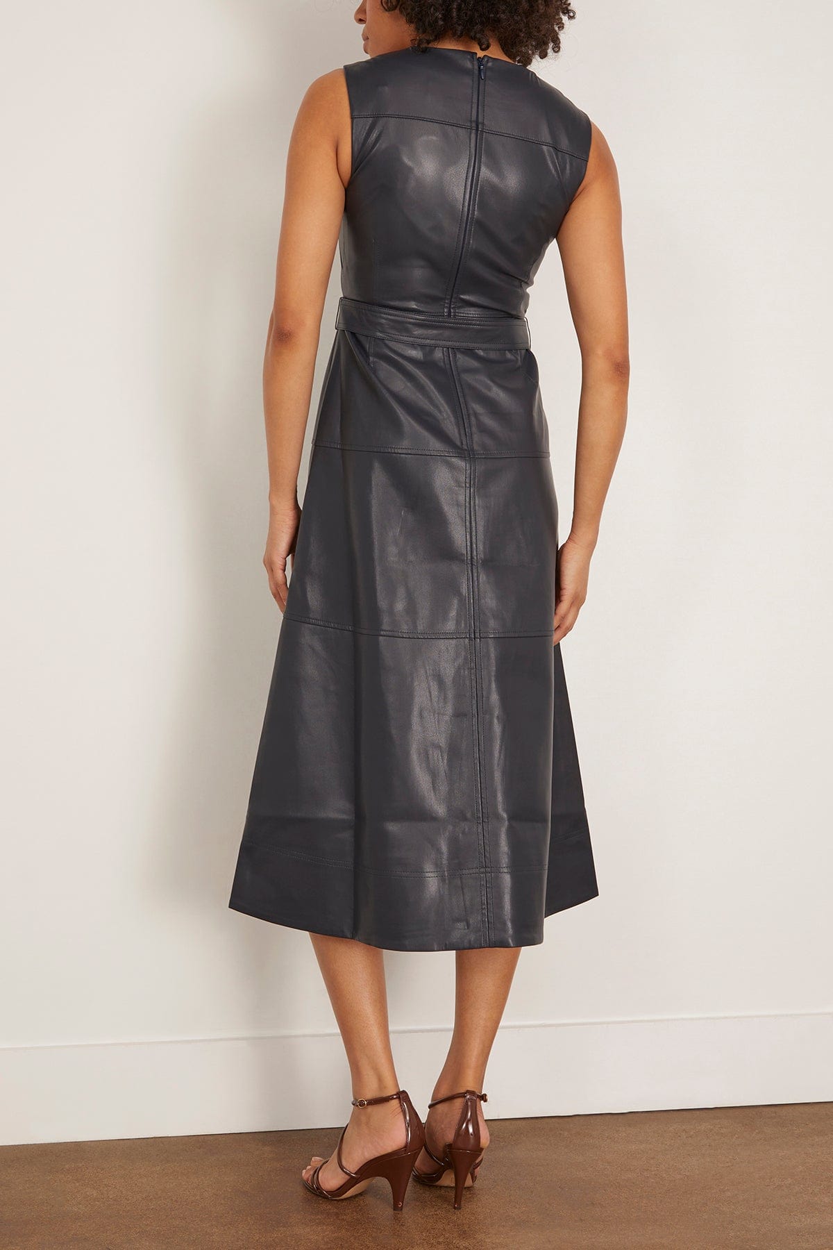 Tanya Taylor Reinella Dress in Anthracite