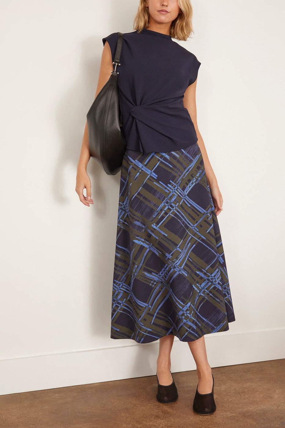 Tanya Taylor Robin Top in Maritime Blue