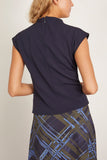 Tanya Taylor Robin Top in Maritime Blue