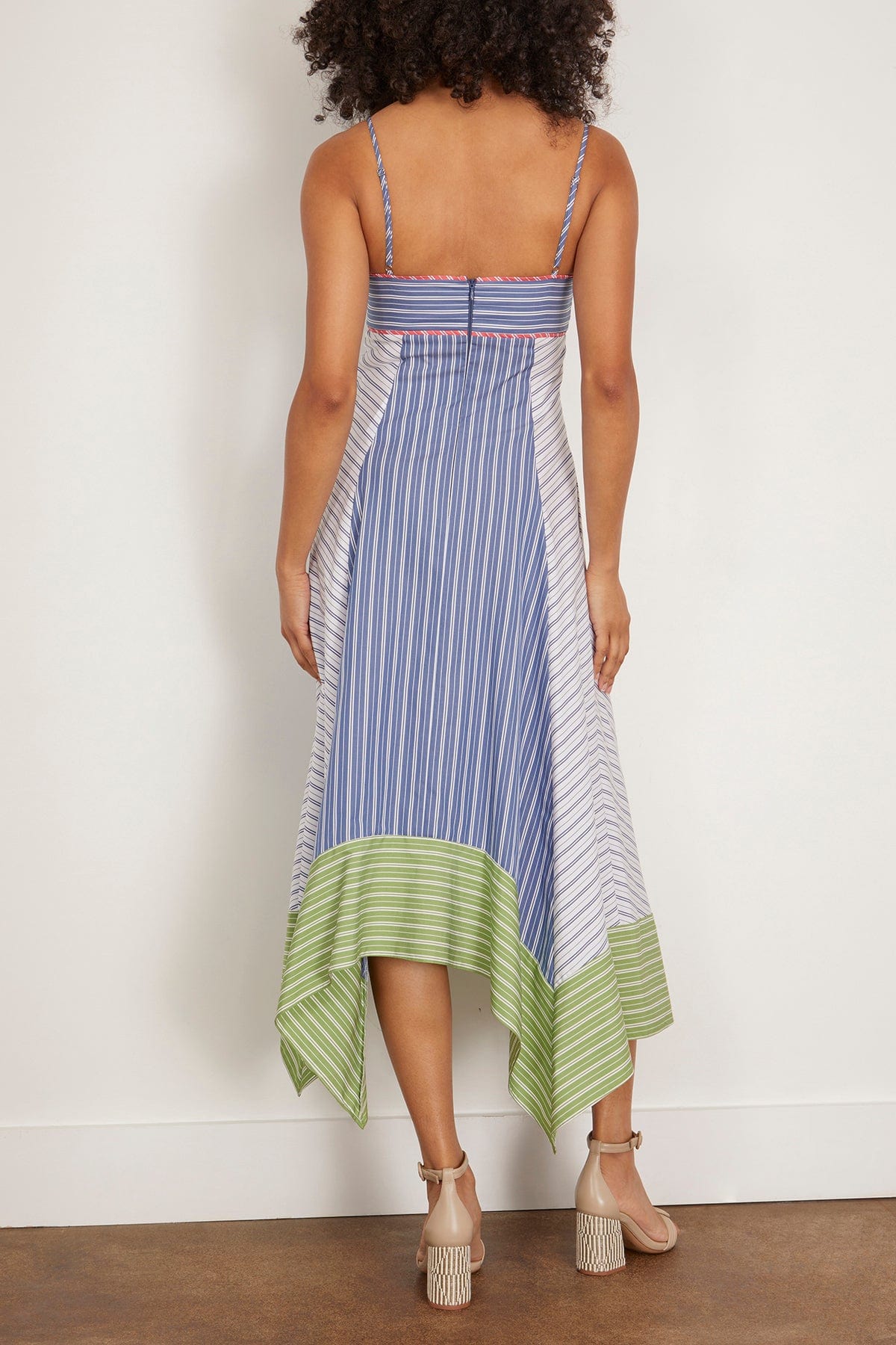 Tanya Taylor Dresses Samantha Dress in White Multi Mix Samantha Dress in White Multi Mix
