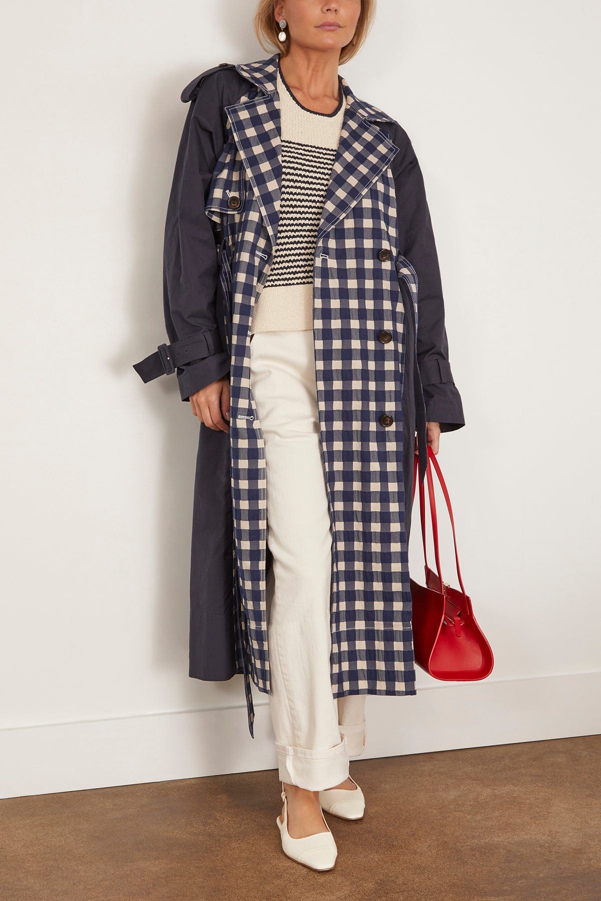 Tanya Taylor Coats Sawyer Coat in Midnight/Midnight Multi Tanya Taylor Sawyer Coat in Midnight/Midnight Multi