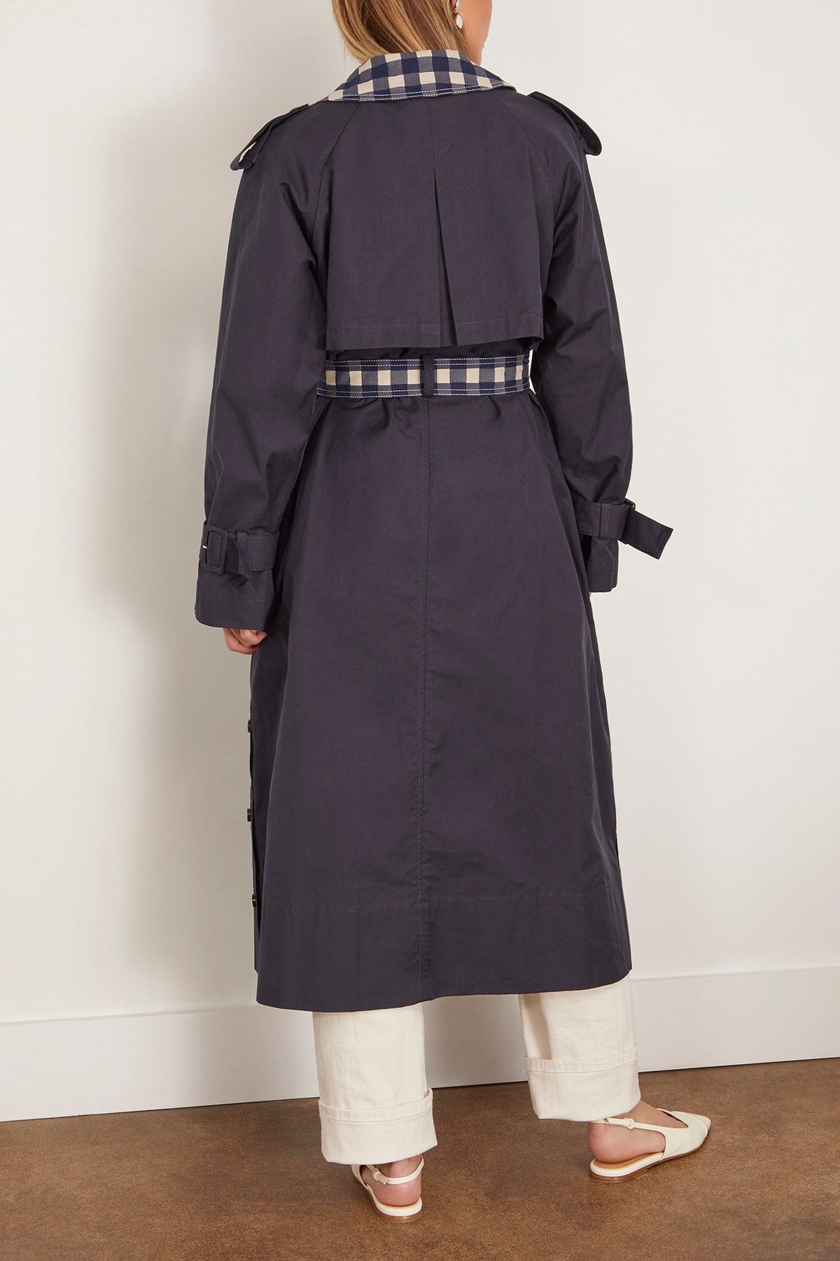 Tanya Taylor Coats Sawyer Coat in Midnight/Midnight Multi Tanya Taylor Sawyer Coat in Midnight/Midnight Multi