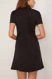 Tanya Taylor Short Thea Dress in Black