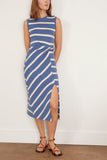 Tanya Taylor Casual Dresses Sleeveless Cody Dress in French Blue/Cream Wide Stripe Tanya Taylor Sleeveless Cody Dress in French Blue/Cream Wide Stripe