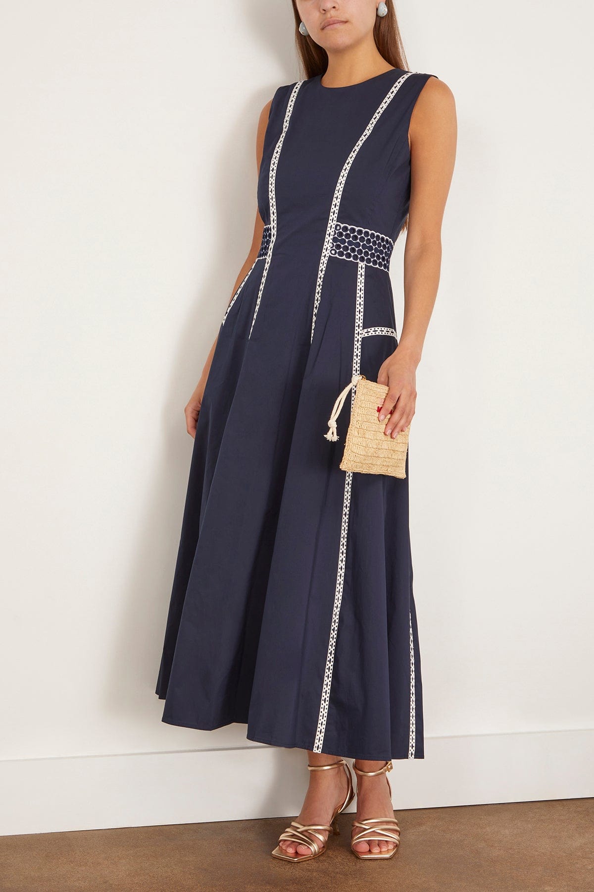 Tanya Taylor Casual Dresses Sloane Dress in Midnight Tanya Taylor Sloane Dress in Midnight