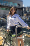 Tanya Taylor Maria Pullover in Optic White