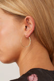 The Finest Stack Magic Power Threader Hoop Earrings in 14k Yellow Gold