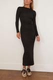 THE PARK Charity Maxi Dress in Black