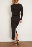 THE PARK Charity Maxi Dress in Black