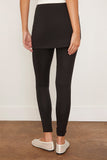 THE PARK Joy Skirted Leggings in Black