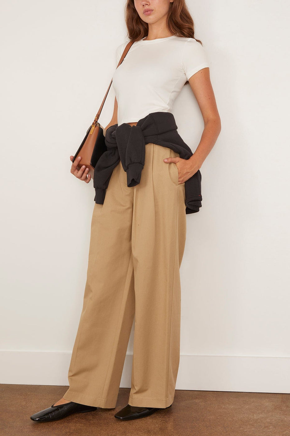 THE PARK Lia Tee in Vanilla