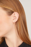 Theodosia Earrings Illusion Emerald Cut Diamond Studs in Yellow Gold Theodosia Illusion Emerald Cut Diamond Studs in Yellow Gold