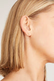 Theodosia Earrings Scarab Studs in Yellow Gold Theodosia Scarab Studs in Yellow Gold