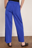 Tibi Nylon Snap Pull On Jogger in Blue