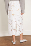 Tibi Skirts Adelle Fil Coupe Pencil Skirt in Optic White Tibi Adelle Fil Coupe Pencil Skirt in Optic White