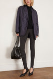 Tibi Jackets Crispy Nylon Liam Blazer in Navy Tibi Crispy Nylon Liam Blazer in Navy