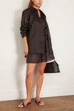 Toteme Double Collar Shirt in Black