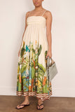 Alemais Toucan Tango Midi Dress in Multi