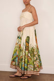 Alemais Toucan Tango Midi Dress in Multi