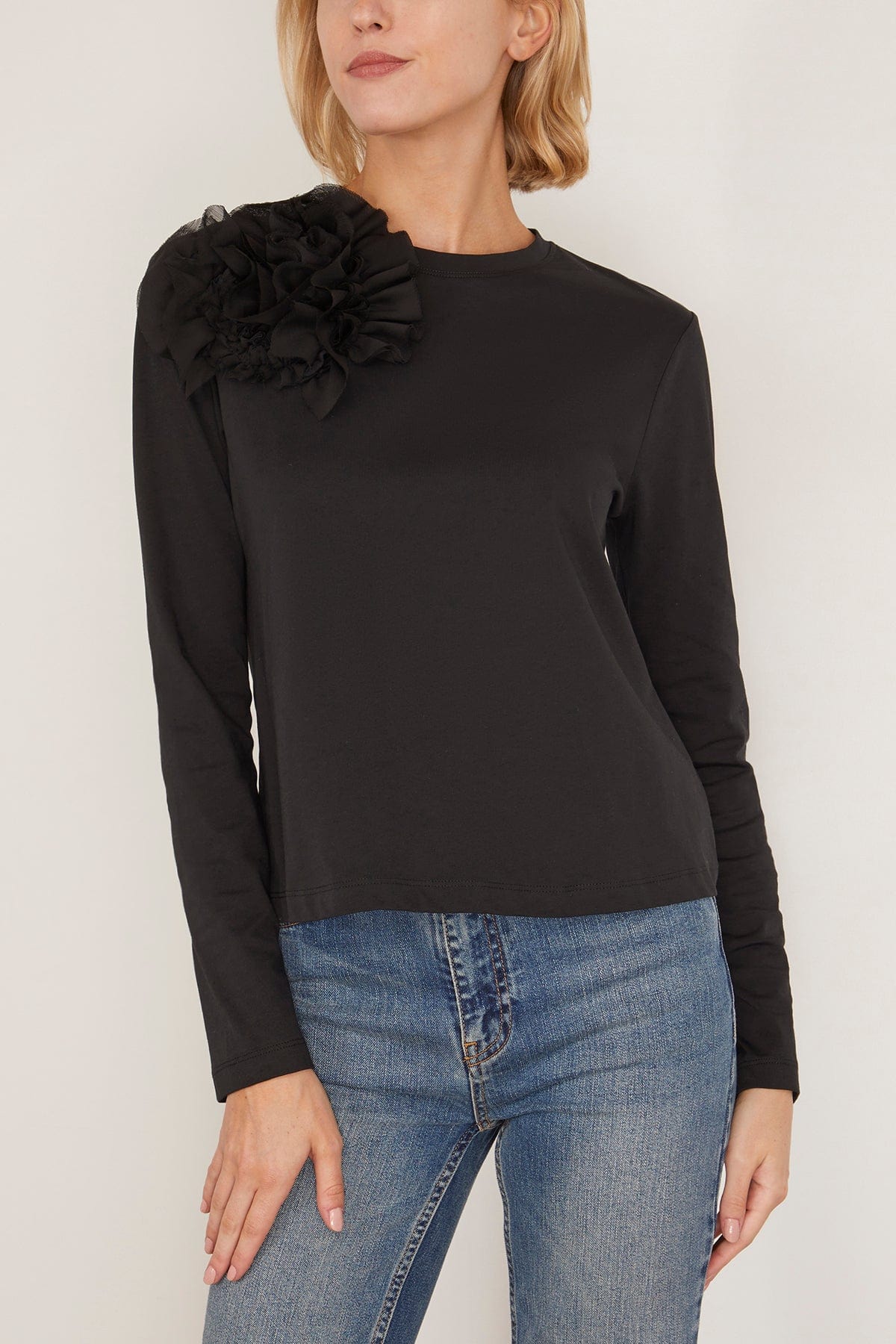 Ulla Johnson Tops Kaja Top in Noir UIla Johnson Kaja Top in Noir