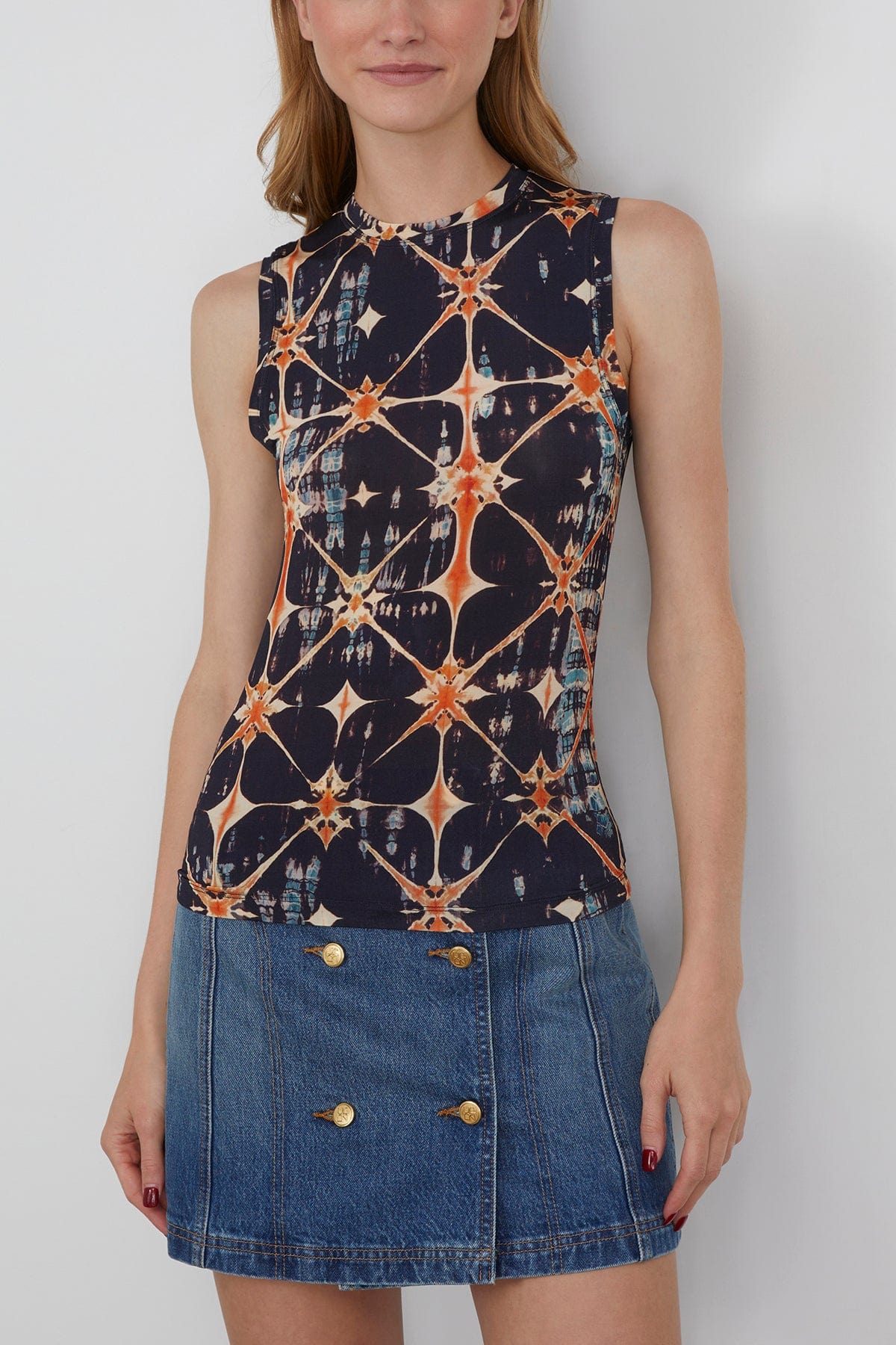 Ulla Johnson Ines Sleeveless Top in Phoenix