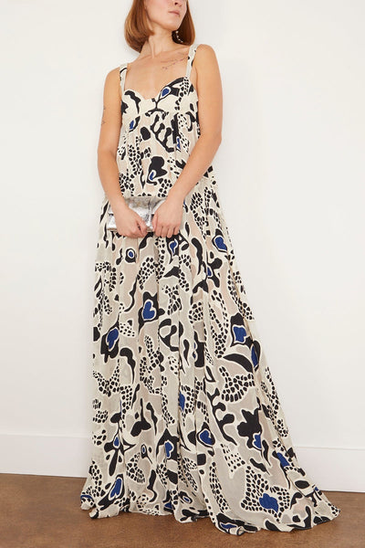 Ulla Johnson Gowns Leilani Gown in Porcelain Ulla Johnson Leilani Gown in Porcelain