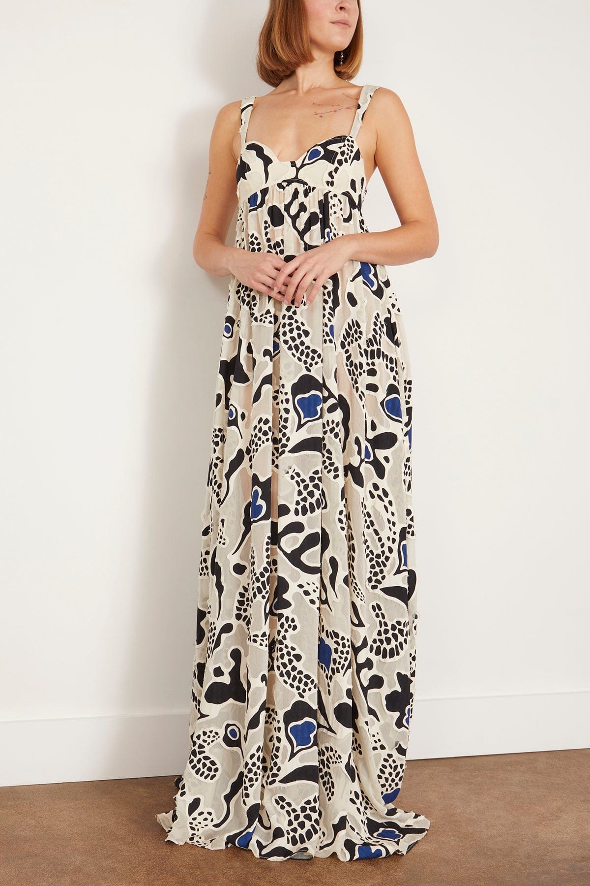 Ulla Johnson Gowns Leilani Gown in Porcelain Ulla Johnson Leilani Gown in Porcelain