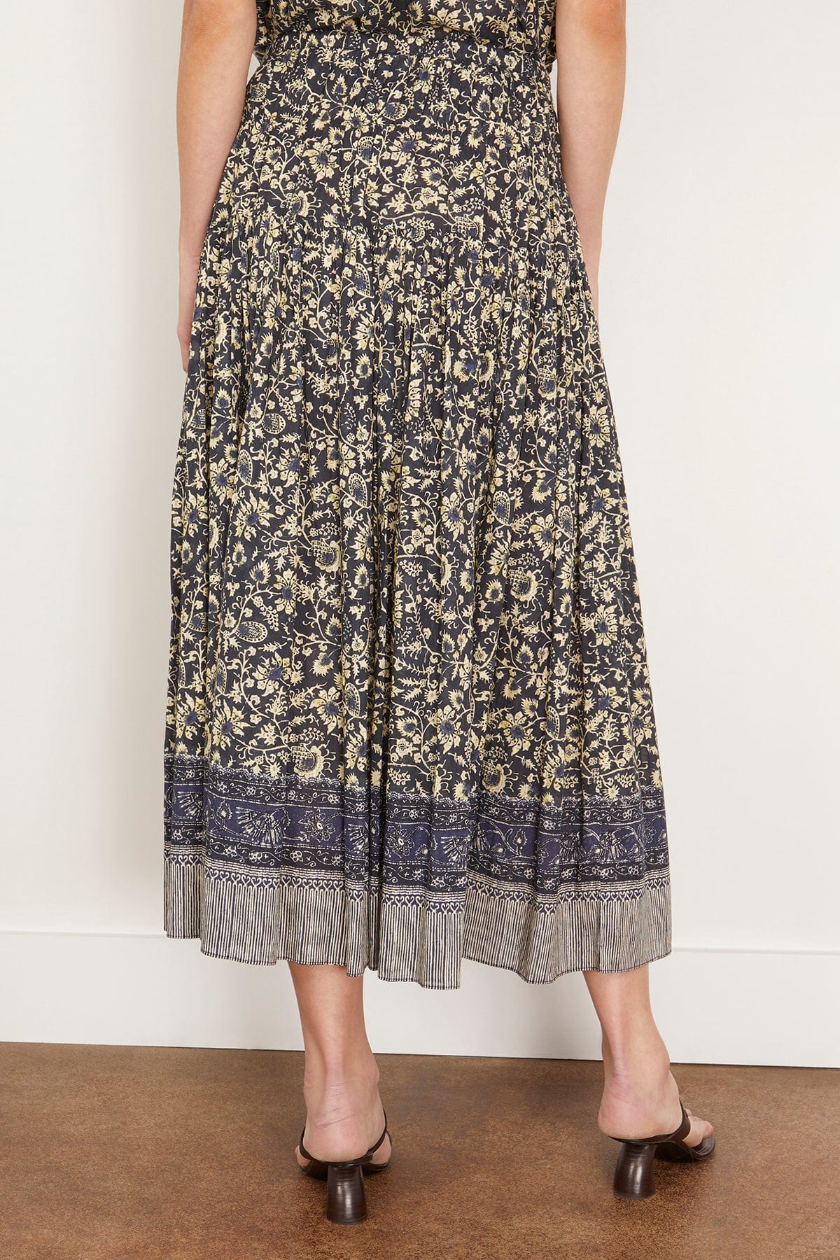 Ulla Johnson Skirts Avia Skirt in Raven Avia Skirt in Raven