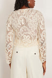 Ulla Johnson Jackets Caris Jacket in Pristine Ulla Johnson Caris Jacket in Pristine