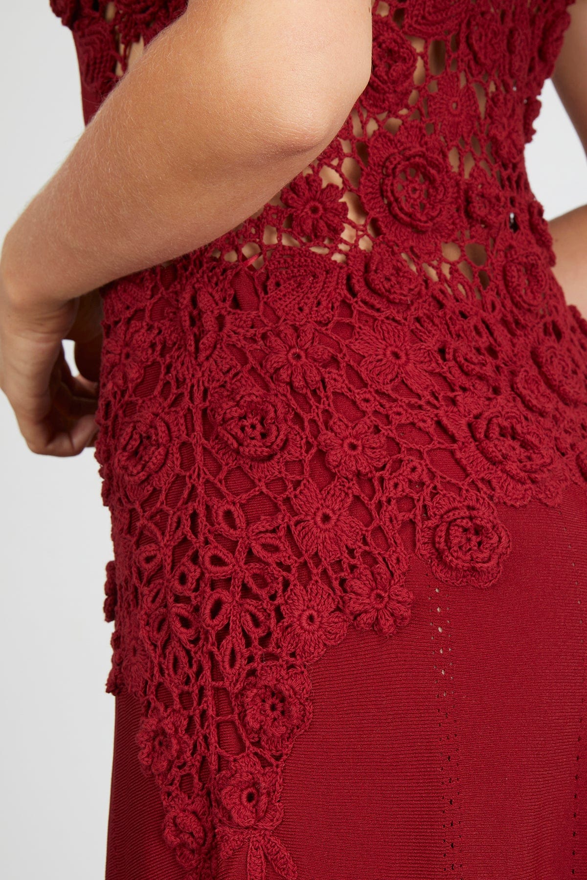 Ulla Johnson Genoveva Sleeveless Knit Maxi Dress in Begonia