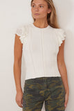Ulla Johnson Tops Giulia Top in Pristine Ulla Johnson Giulia Top in Pristine